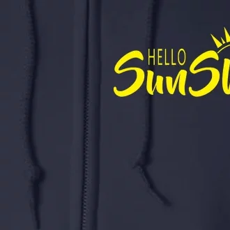 Hello Sunshine Full Zip Hoodie