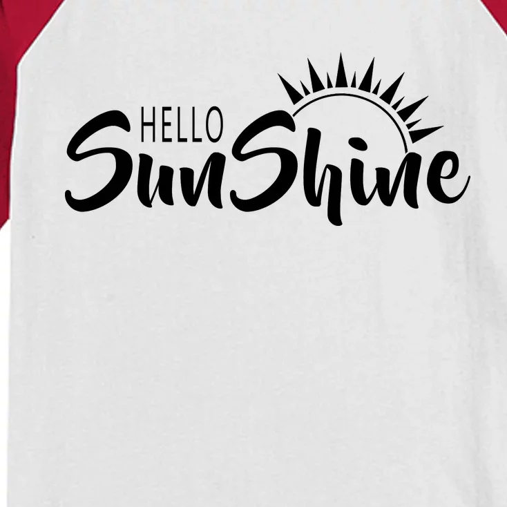 Hello Sunshine Kids Colorblock Raglan Jersey