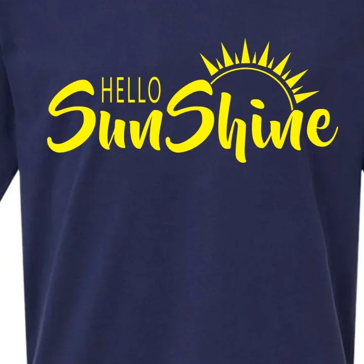 Hello Sunshine Sueded Cloud Jersey T-Shirt