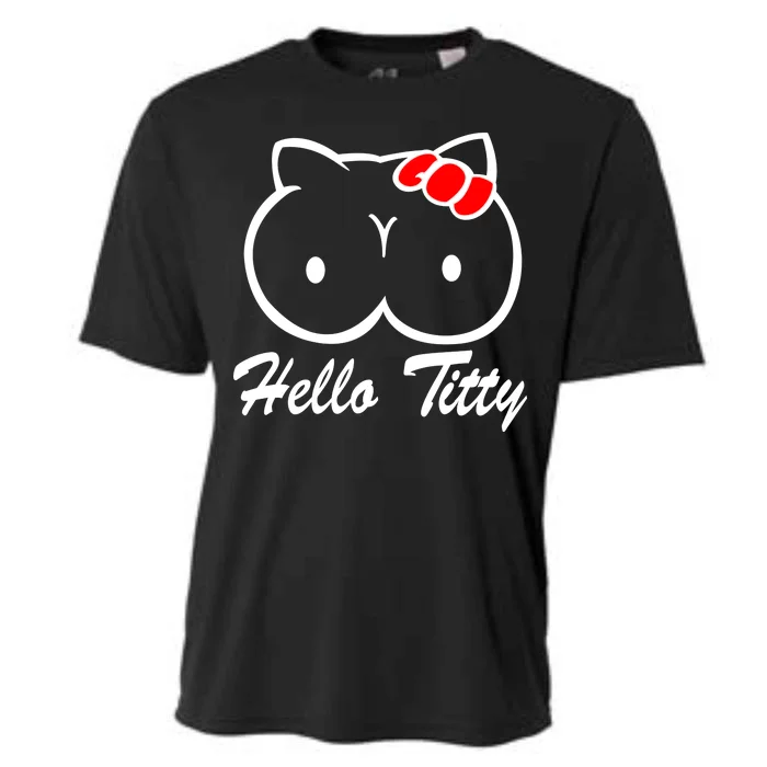 Hello Titty Cooling Performance Crew T-Shirt