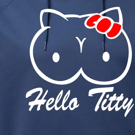 Hello Titty Performance Fleece Hoodie