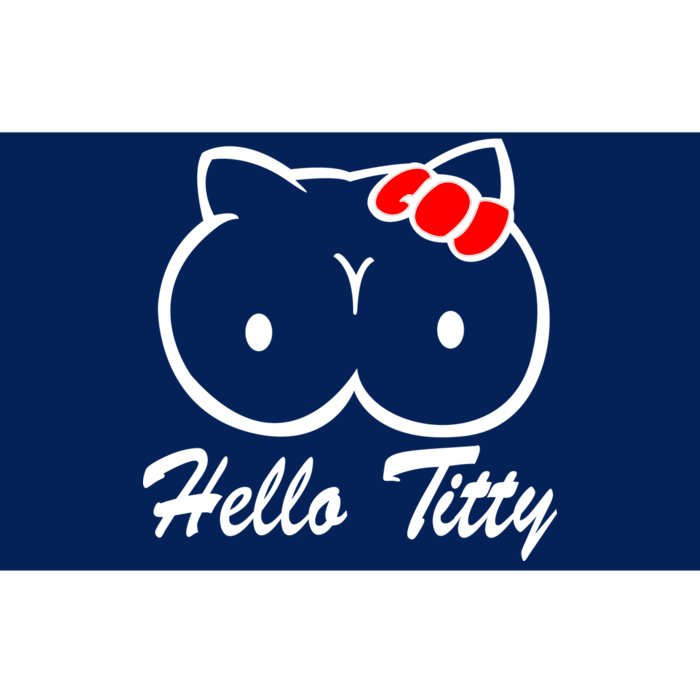 Hello Titty Bumper Sticker