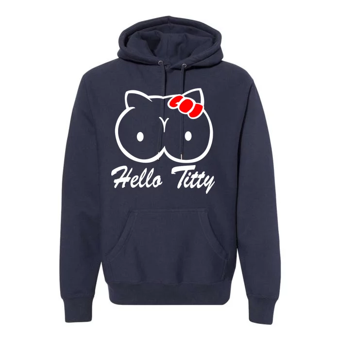 Hello Titty Premium Hoodie