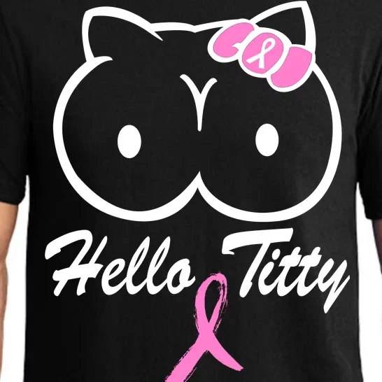 Hello Titty Breast Cancer Pajama Set