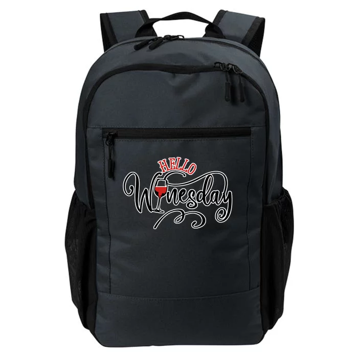 Hello Wednesday Wine Daily Commute Backpack