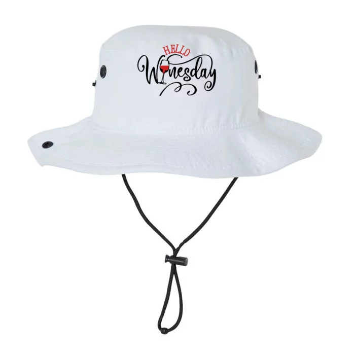 Hello Wednesday Wine Legacy Cool Fit Booney Bucket Hat