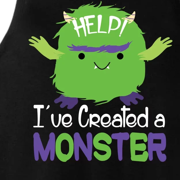 Help I've Created A Monster Ladies Tri-Blend Wicking Tank