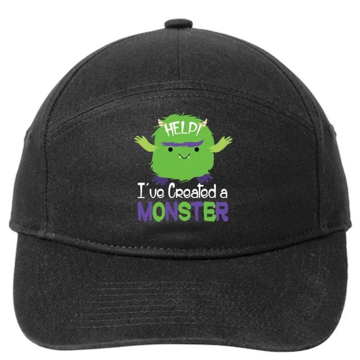 Help I've Created A Monster 7-Panel Snapback Hat