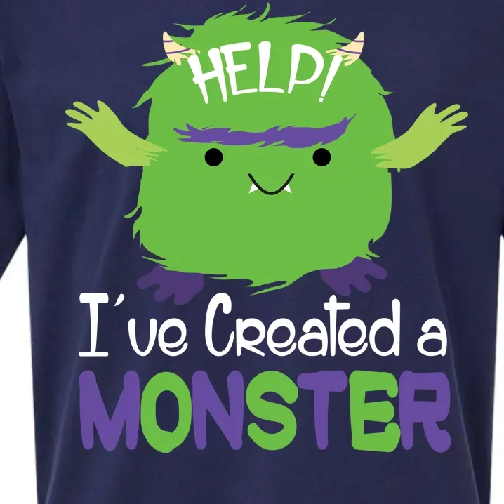 Help I've Created A Monster Sueded Cloud Jersey T-Shirt