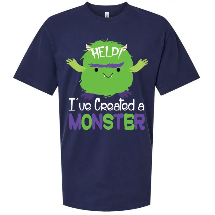 Help I've Created A Monster Sueded Cloud Jersey T-Shirt