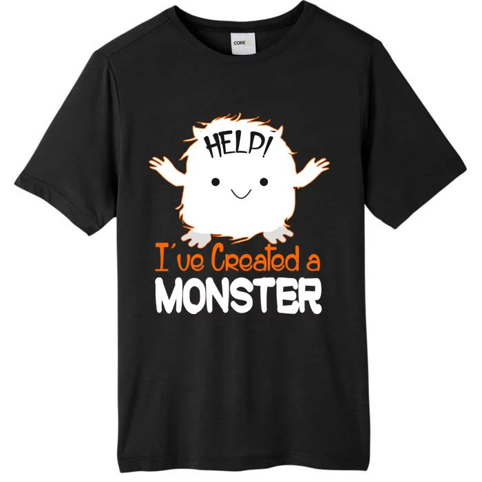 Help I've Created a Monster Funny Halloween ChromaSoft Performance T-Shirt