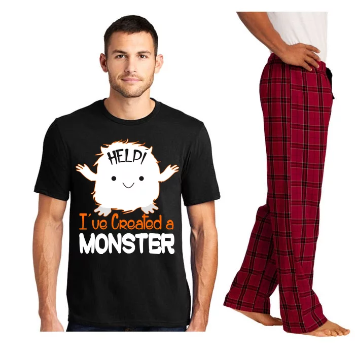 Help I've Created a Monster Funny Halloween Pajama Set