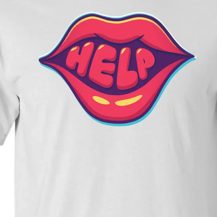 Help Lips Tall T-Shirt