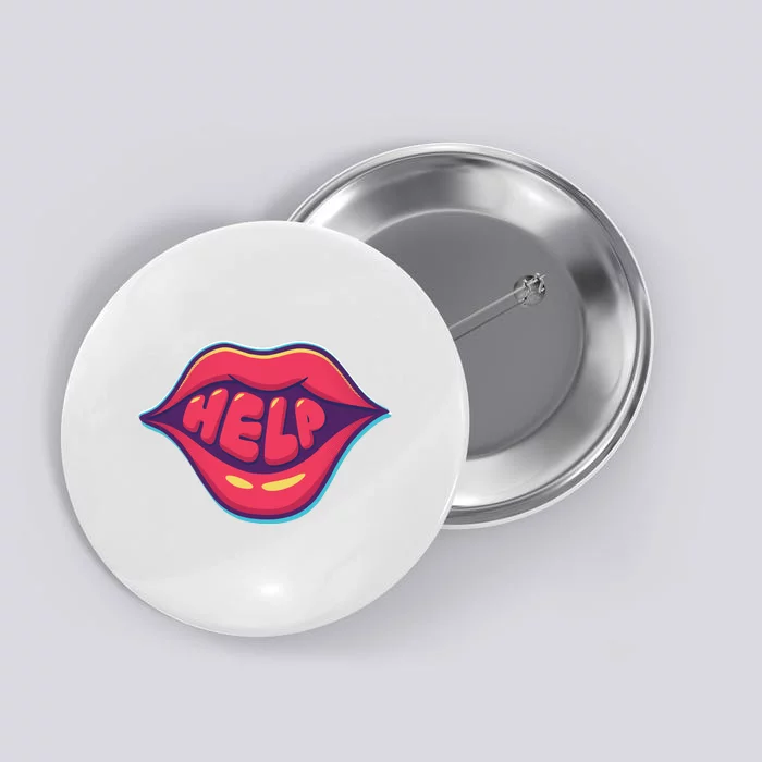 Help Lips Button