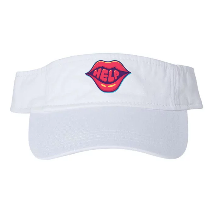 Help Lips Valucap Bio-Washed Visor