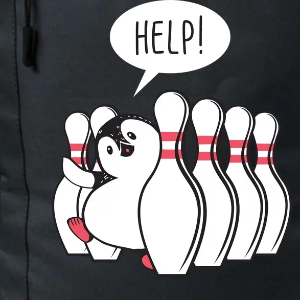 Help Penguin Bowling Pin Daily Commute Backpack