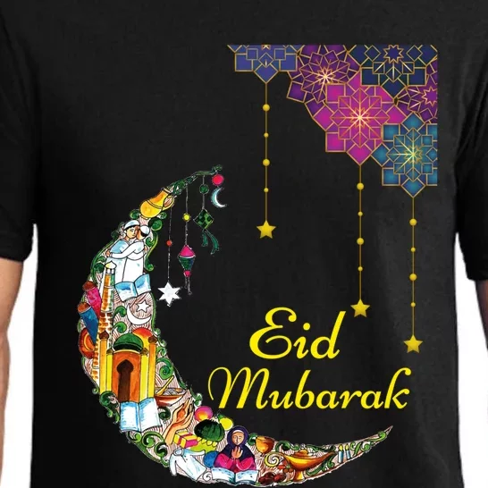 Happy Eid Mubarak Cool Islamic Eid Mubarak Gift Pajama Set