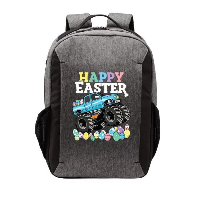 Happy Easter Monster Truck Easter Eggs Vector Backpack