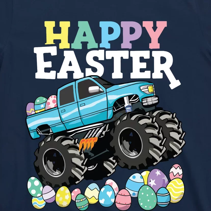 Happy Easter Monster Truck Easter Eggs T-Shirt