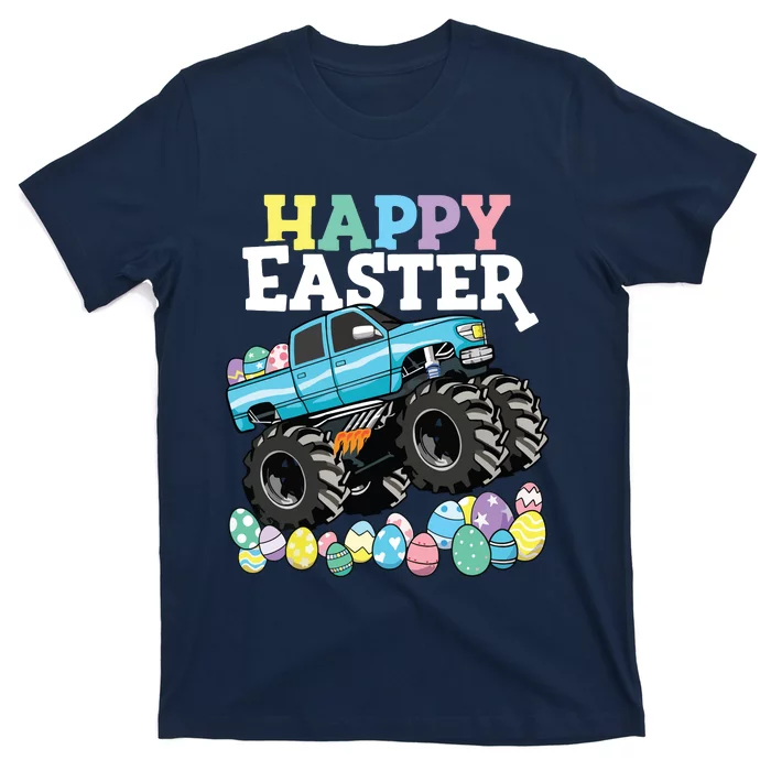 Happy Easter Monster Truck Easter Eggs T-Shirt