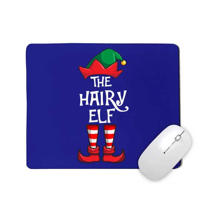 Hairy Elf Matching Family Christmas Gift Mousepad