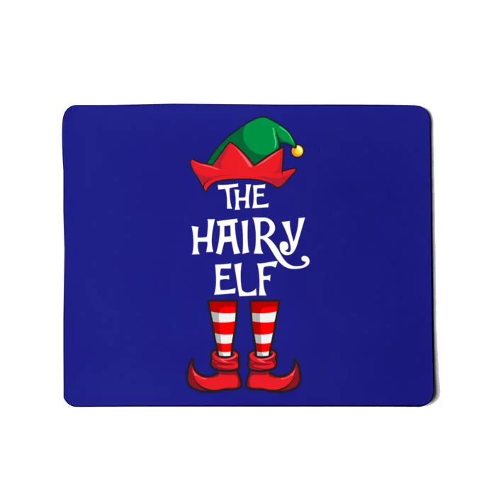 Hairy Elf Matching Family Christmas Gift Mousepad