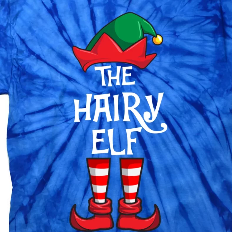 Hairy Elf Matching Family Christmas Gift Tie-Dye T-Shirt