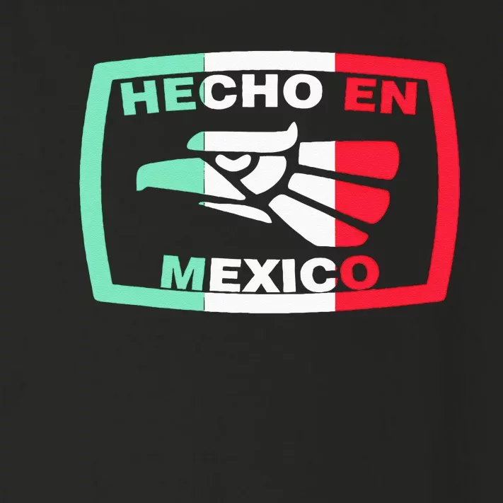 Hecho En Mexico Eagle Mexican Independence Day Toddler Long Sleeve Shirt