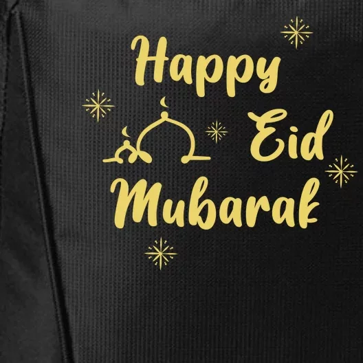 Happy Eid Mubarak Celebration City Backpack