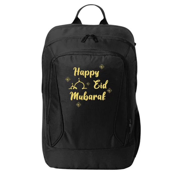 Happy Eid Mubarak Celebration City Backpack