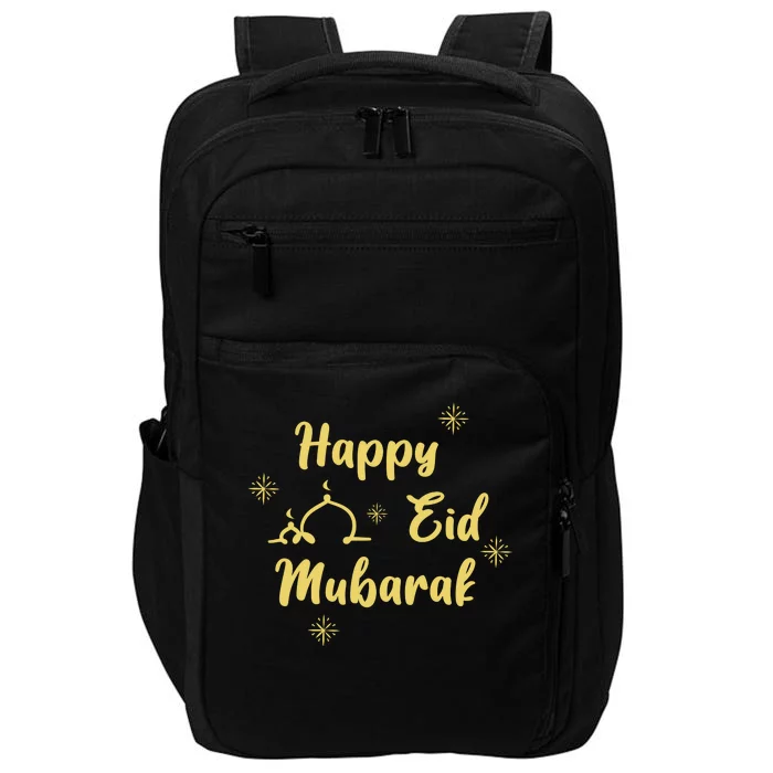 Happy Eid Mubarak Celebration Impact Tech Backpack