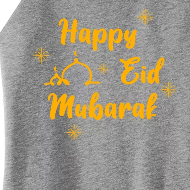 Happy Eid Mubarak Celebration Women’s Perfect Tri Rocker Tank