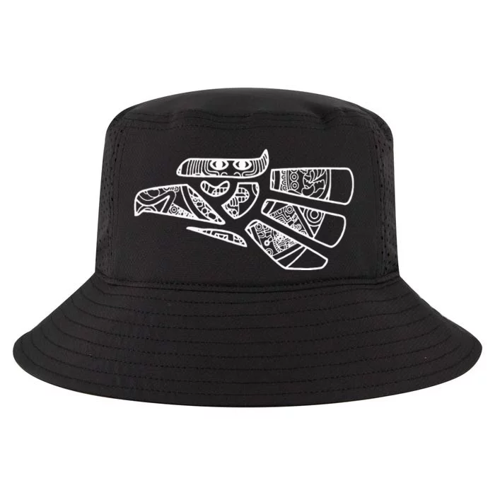 Hecho En Mexico Aztec Calendar Mexican Eagle Cool Comfort Performance Bucket Hat