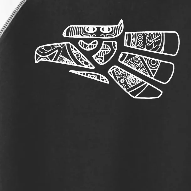 Hecho En Mexico Aztec Calendar Mexican Eagle Toddler Fine Jersey T-Shirt