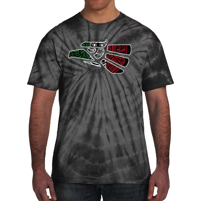 Hecho En Mexico Aztec Calendar Mexican Eagle Tie-Dye T-Shirt