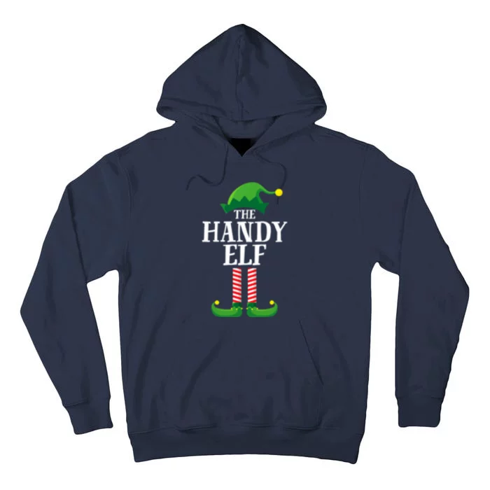 Handy Elf Matching Family Group Christmas Party Tall Hoodie