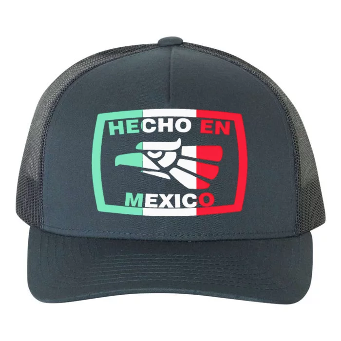 Hecho En Mexico Eagle Mexican Independence Day Yupoong Adult 5-Panel Trucker Hat