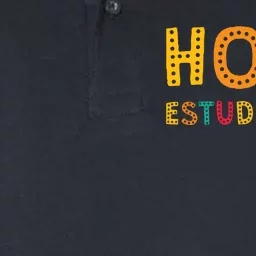 Hola Estudiantes Maestra Back To School Spanish Teacher Softstyle Adult Sport Polo