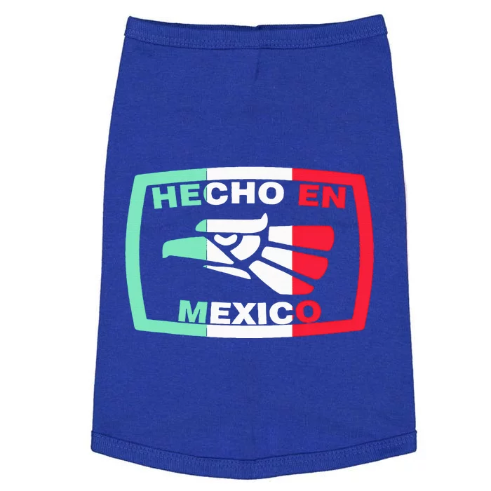 Hecho En Mexico Eagle Mexican Independence Day Doggie Tank