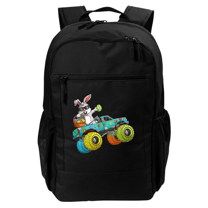 Happy Easter Monster Truck Dabbing Bunny Daily Commute Backpack