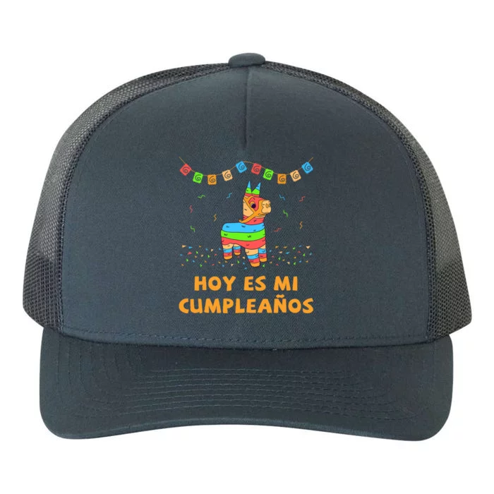 Hoy Es Mi Cumpleanos Pinata Birthday Cinco De Mayo Yupoong Adult 5-Panel Trucker Hat