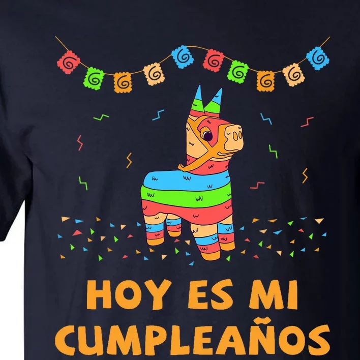 Hoy Es Mi Cumpleanos Pinata Birthday Cinco De Mayo Tall T-Shirt