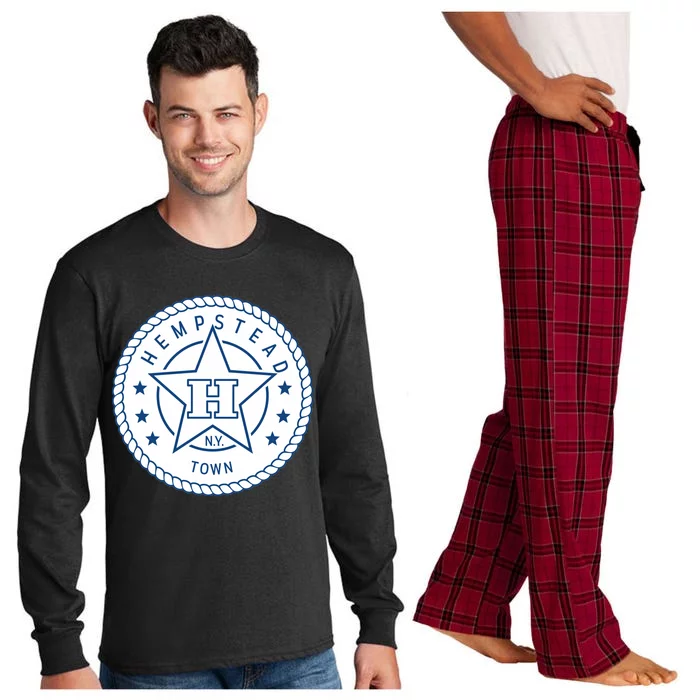 Hempstead New York Town Long Sleeve Pajama Set