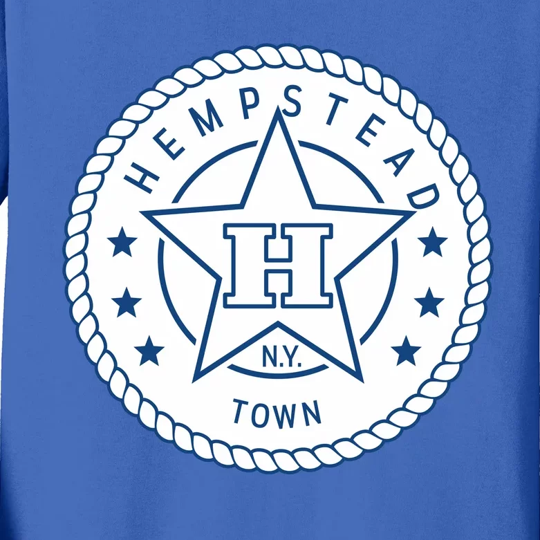 Hempstead New York Town Kids Long Sleeve Shirt