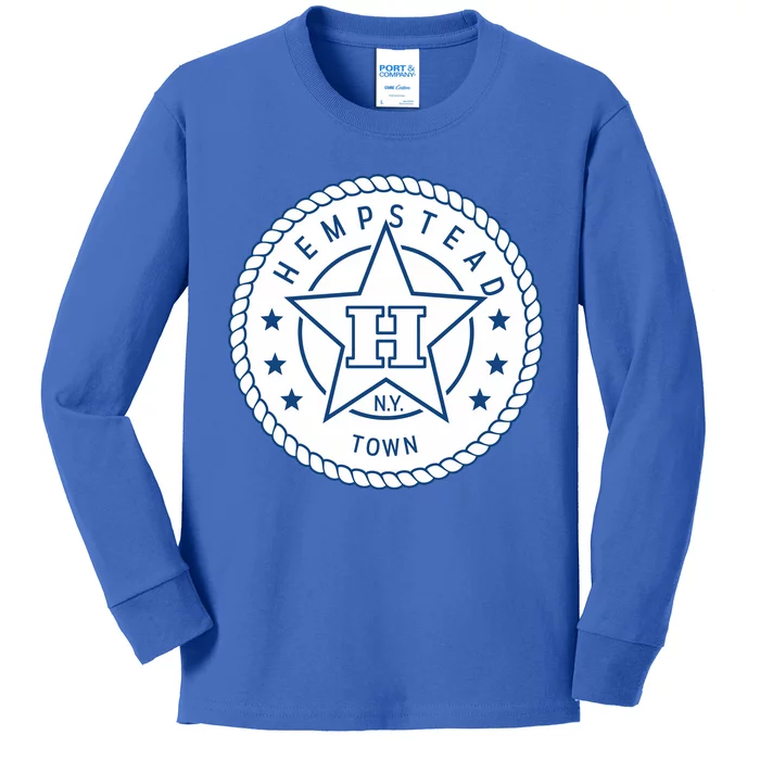 Hempstead New York Town Kids Long Sleeve Shirt