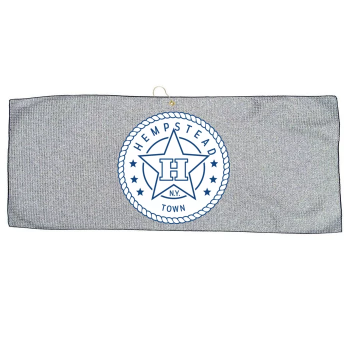 Hempstead New York Town Large Microfiber Waffle Golf Towel