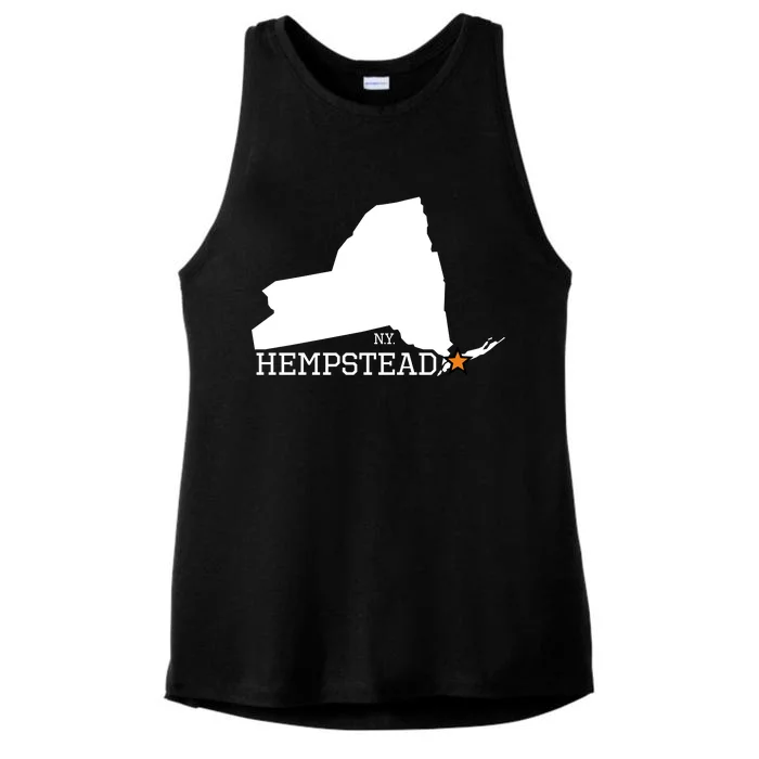 Hempstead NY Ladies Tri-Blend Wicking Tank