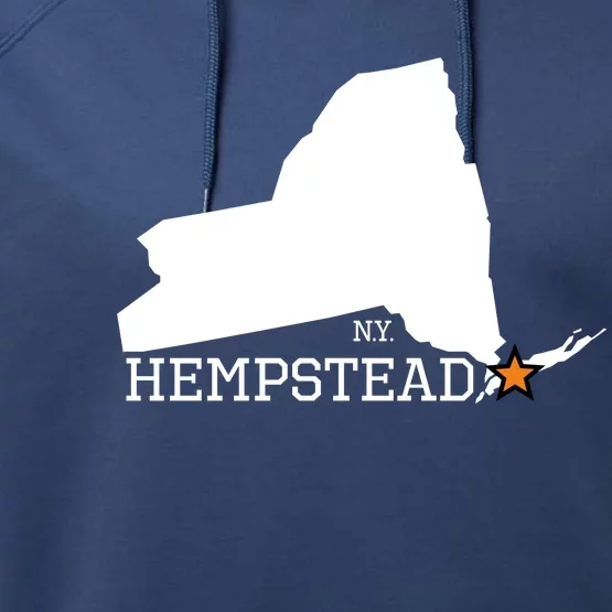 Hempstead NY Performance Fleece Hoodie