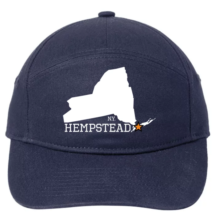 Hempstead NY 7-Panel Snapback Hat