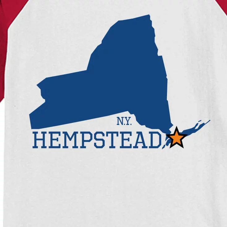 Hempstead NY Kids Colorblock Raglan Jersey